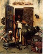 Arab or Arabic people and life. Orientalism oil paintings 172 unknow artist